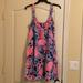 Lilly Pulitzer Dresses | Nwt Lilly Pulitzer Loro Dress In Xxl High Tide Navy | Color: Blue/Pink | Size: Xxl