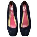 Kate Spade Shoes | Kate Spade Navy Blue Sequin Flats Loafer Shoe Size 6 | Color: Blue | Size: 6