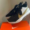 Nike Shoes | Nike Kids' Grade School Team Hustle D 10 Basketball Shoes 7 Youth | Color: Black/Gold | Size: 7 Youth Big Boy