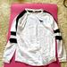 Pink Victoria's Secret Tops | Nwot Victoria Secret Pink Sweatshirt. | Color: Black/White | Size: S