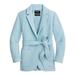 J. Crew Jackets & Coats | Nwt J.Crew Wrap Blazer-Jacket In Dusty Shale Blue Italian Boiled Wool 8 | Color: Blue | Size: 8