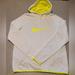 Nike Tops | Nike Dri Fit Hoodie Womens Medium | Color: White/Yellow | Size: M