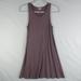 Madewell Dresses | Madewell Highpoint Tank Sleeveless Knit Dress Sz Xs Heather Fig Purple | Color: Purple | Size: Xs