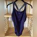 Nike Swim | Navy Nike One Piece Swimsuit | Color: Blue | Size: S