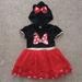 Disney Costumes | Minnie Mouse Disney Outfit / Costume | Color: Black/Red | Size: Girls 4/5