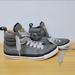 Converse Shoes | Converse All Star Hi Tops Mens 8 Grey Sneaker Shoes Preowned Worn | Color: Black/Gray | Size: 8