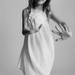 Zara Dresses | Nwt Zara Textured Floral Dress White - Ref 5319/605 Girls 13-14 | Color: White | Size: Various