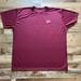 Under Armour Shirts | Nwot - Under Armour Heat Gear Jersey - Short Sleeves - Burgundy | Color: Red | Size: 3xl