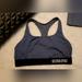 Victoria's Secret Intimates & Sleepwear | Nwot Victoria Secret The Player Gray Blue Racerback Sports Bra Size Medium | Color: Gray | Size: M