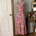 Zara Dresses | Nwt Zara Floral Print Dress | Color: Pink/Red | Size: L