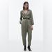 Zara Pants & Jumpsuits | Nwot Green Zara Jumpsuit | Color: Green | Size: L