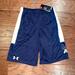 Under Armour Bottoms | Nwt Under Armour Boys Athletic Shorts Blue Size Ylg | Color: Blue | Size: Lb