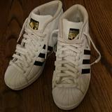 Adidas Shoes | Adidas Pro Model ~ Euc ~ 38 | Color: Black/White | Size: 5.5bb