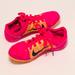 Nike Shoes | Nike Women’s Track Shoes Size 8 | Color: Pink/Yellow | Size: 8