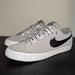 Nike Shoes | Men's Nike Blazer Low Zoom Gatorade Laces Cool Grey Suede Sz 10 | Color: Gray/White | Size: 10