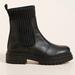 Anthropologie Shoes | Nwb Anthropologie Stompy Knit Lug Sole Chelsea Boots In Black, 40 Us Size 9 | Color: Black | Size: 9
