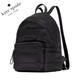 Kate Spade Bags | Nwt Kate Spade Ella Large Backpack Puffy Casual Quilted Nylon In Black | Color: Black | Size: Os
