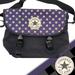 Converse Bags | Original Converse Unisex Handbags Sports Bags Stars Adjustable Crossbody | Color: Purple/White | Size: Os