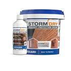 Stormdry Masonry Waterproofing Cream 5L + Stormdry Repointing Additive II - BBA Approved Brick Sealer - 25 Year Protection Against Penetrating Damp