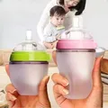 BiSantos en silicone pour bébé de 0 à 4 ans bouteille d'eau imitation de lait maternel