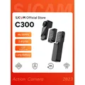 SJCapture d'écran C300 Pocket Action Camera 4K FHD Batterie longue durée Vidéo 30m Étanche 5G