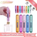 Flacon pulvérisateur de parfum rechargeable en aluminium 5/8ml Mini bouteille Portable atomiseur