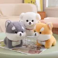 Chien Shiba Inu en peluche Adbook.com Ale pour enfant jouet mignon et moelleux animaux en peluche