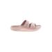 Freedom Moses Sandals: Pink Solid Shoes - Women's Size 39 - Open Toe