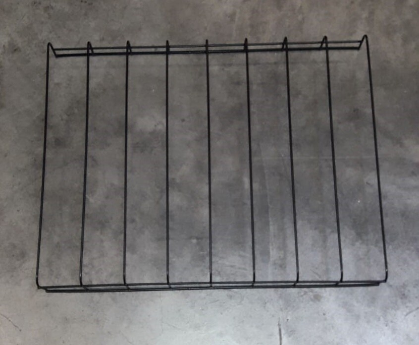 CHEFGASTRO Drahtteiler für Flaschen Links/Rechts für Kühlschränke KONDOR mit 2/3/4 Glastüren | Schwarz Image