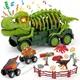 Dinosaurier LKW Spielzeug für Jungen Geburtstags geschenk Transport Träger Auto Fahrzeuge