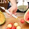 JJYY Wassermelone Eis Graben Ball Scoop Löffel Wassermelone Melone Obst Carving Messer Cutter Gadgets Diy Verschiedene Kalte Gerichte Werkzeug