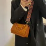 Moda donna borsa a tracolla borse PU Leather Flap Bag femminile grande capacità Casual Crossobdy