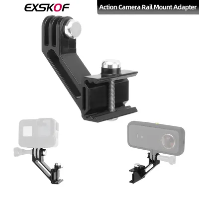 Für GoPro Fishbone Rail Adapter Mount Seite Adapter Halterung für GoPro Hero 13 12 11 10 9 DJI Action 4 3 Insta360 X4 X3 AKASO SJCAM