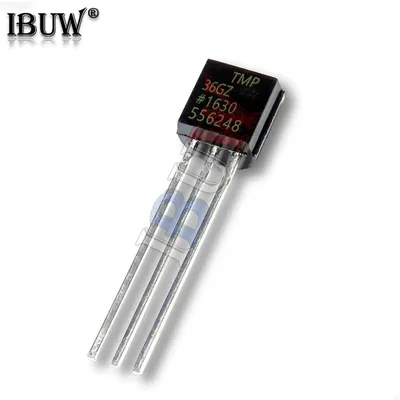 5PCS TMP36GT9Z TMP36GZ TMP36 TO-92 Temperaturtransistor Image