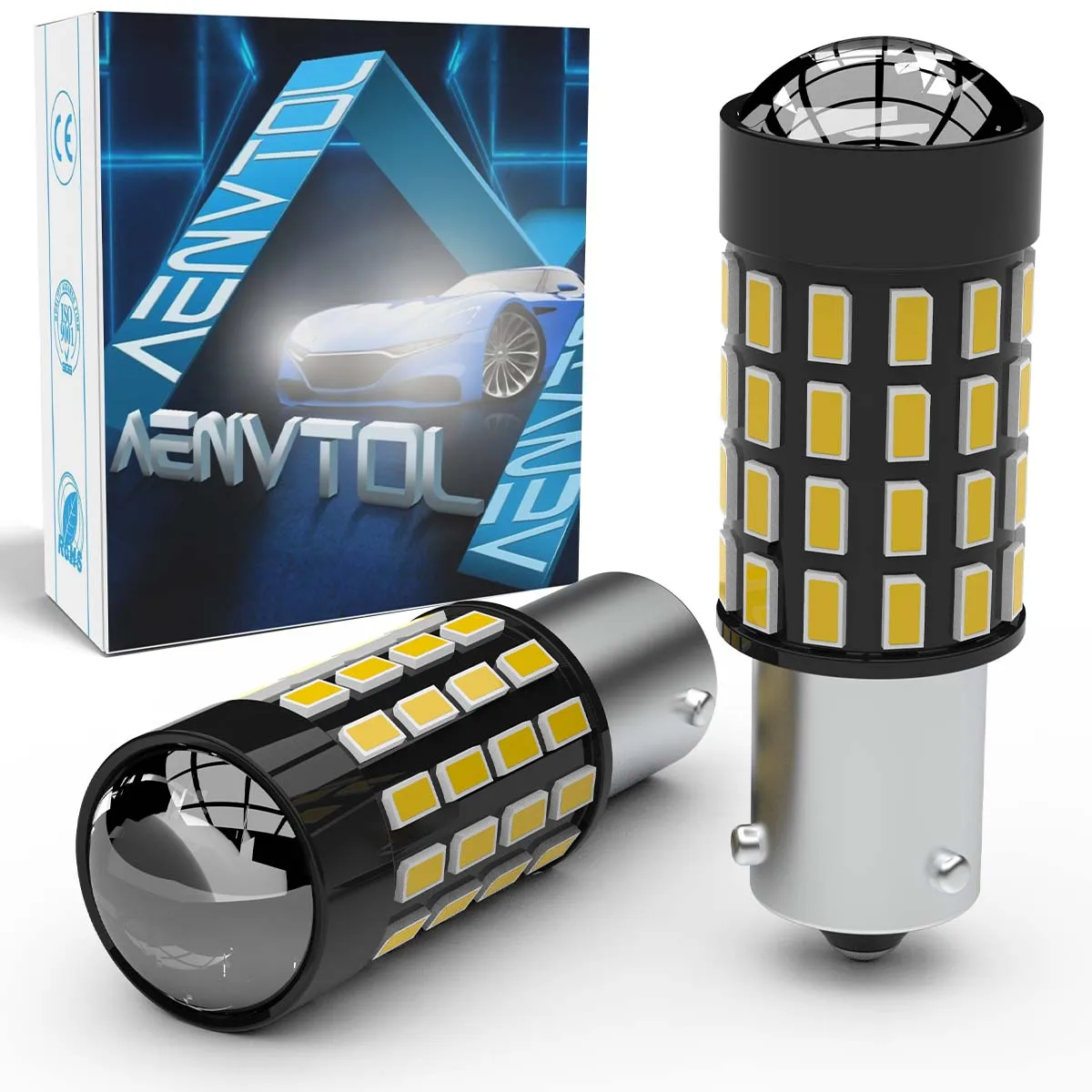 2 pz Canbus BAY9S H21W LED Backup Lampade di retromarcia Indicatori laterali Luci senza errori per Citroen C5 X7 Renault Scenic 2 Opel Astra J