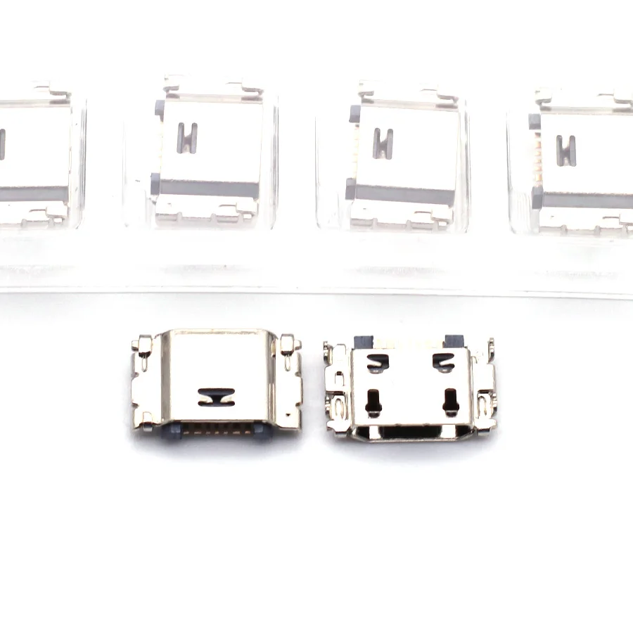 100 Stück USB-Ladeans chluss für Samsung Galaxy J4 J400 J8 J810 J4 Plus J415F A6 A6 Plus J805 J6 Plus Socket Dock Port Image