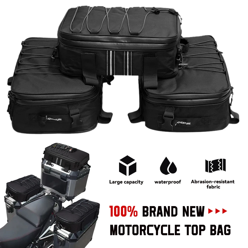 Für bmw r 1200gs lc r1250gs abenteuer adv f750gs f850gs top box packniers tasche koffer gepäck tasche motorrad top tasche für r1200gs lc Image