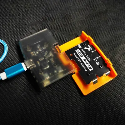 2 in 1 5V USB C Ladegerät Port für GBA für Gameboy Advance Spielkonsole Netzteil Batterie Abdeckung Image