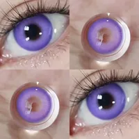Amara neue Mode Farbe Kontaktlinsen für Augen Anime lila Augen Kontaktlinsen bunte Make-up