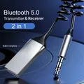Adattatore Aux Bluetooth trasmettitore ricevitore Bluetooth per auto Wireless da USB a Jack da 3.5mm