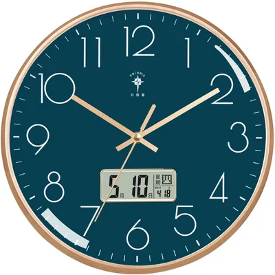Große LED Wanduhr Moderne Stille Digitale Uhren Mechanismus Nordic Wand Uhren Wohnkultur Datum Schlafzimmer Wohnzimmer Dekoration