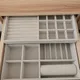 Morbido velluto impilabile portagioie portagioie espositore per gioielli scatola portaoggetti portatile anello orecchini collana Organizer Box portagioie
