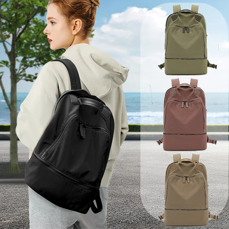 Sport rucksack für Frauen mit Schuh fach, faltbarer Freizeit rucksack, Schult asche, Badet asche, Reise-Laptop-Rucksack