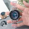 Transparentes 20mm 22mm Uhren armband für Huawei Uhr GT 2 für Huami Amazfit Bip Band für Samsung
