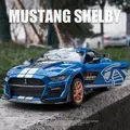 1:24 Ford Mustang Shelby GT500 Legierung Sport Auto Modell Gießt Druck Metall Spielzeug Auto Modell