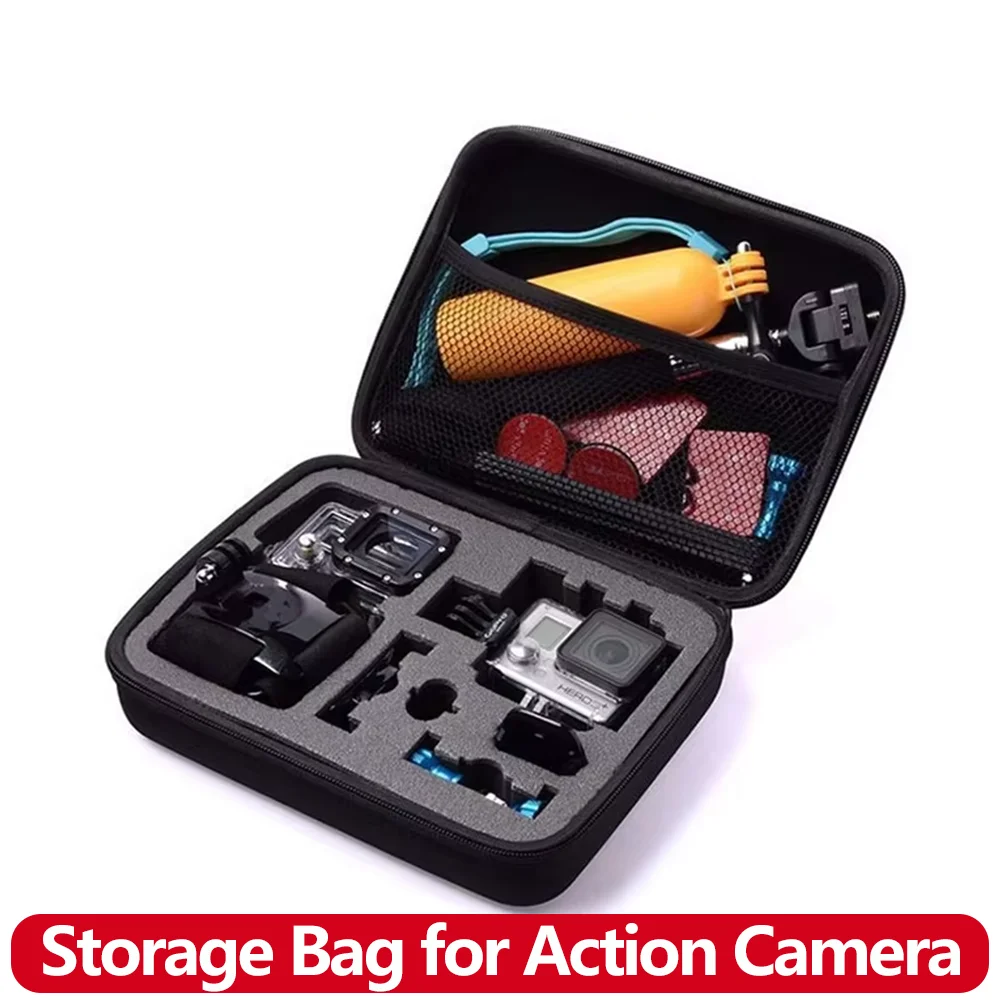 Lagerung Tasche Tragetasche Tragbare Box Für GoPro Hero 13 12 11 10 9 8 insta360 SJCAM AKASO DJI Osmo Action Kamera Zubehör Image