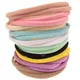 10 teile/los nylon stirnband baby mädchen zubehör für kinder haar elastische bänder für mädchen