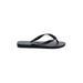 Havaianas Flip Flops: Black Solid Shoes - Women's Size 37 - Open Toe