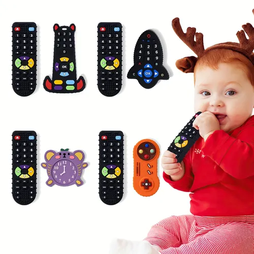 Baby Beißring Spielzeug Silikon Kleinkind sensorisches Spielzeug Kau spielzeug pädagogische