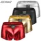 Boxer intimo uomo slip intimo maschile Sexy mutande in pelle PU uomo costume da bagno intimo uomo Boxer